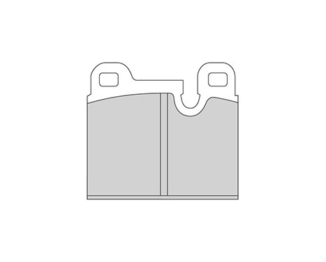 Brake Pad Set, disc brake 36134 ABS, Image 3