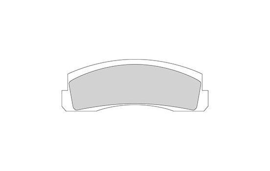 Brake Pad Set, disc brake 36136 ABS