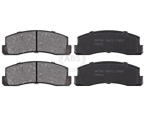 Brake Pad Set, disc brake 36136 ABS, Image 2