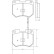 Brake Pad Set, disc brake 36137 ABS, Thumbnail 2