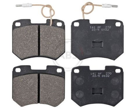 Brake Pad Set, disc brake 36137 ABS, Image 4