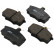 Brake Pad Set, disc brake 36138 ABS