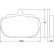 Brake Pad Set, disc brake 36139 ABS, Thumbnail 2