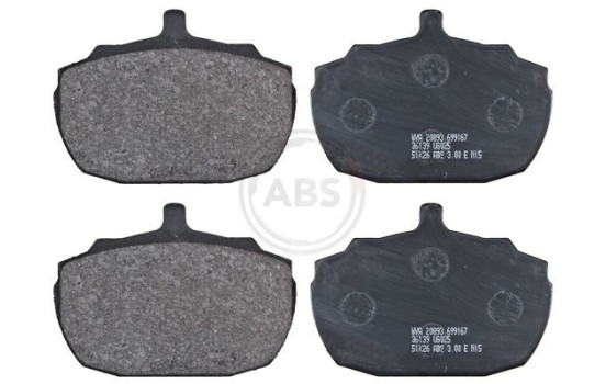 Brake Pad Set, disc brake 36139 ABS, Image 3