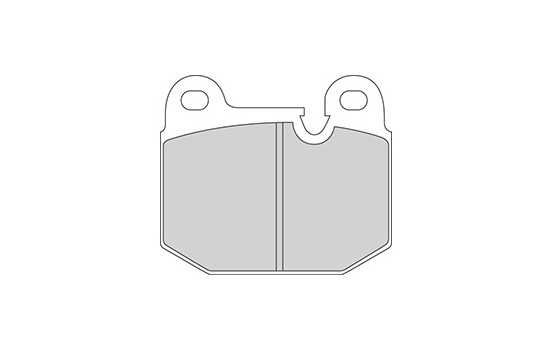 Brake Pad Set, disc brake 36140 ABS, Image 3