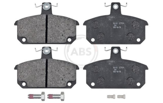 Brake Pad Set, disc brake 36143 ABS, Image 4