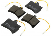 Brake Pad Set, disc brake 36144 ABS