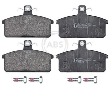 Brake Pad Set, disc brake 36146 ABS, Image 3