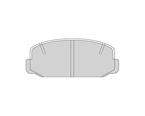 Brake Pad Set, disc brake 36150 ABS, Image 3