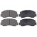 Brake Pad Set, disc brake 36151 ABS, Thumbnail 3