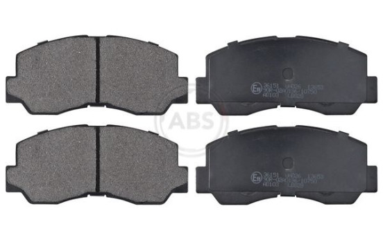 Brake Pad Set, disc brake 36151 ABS, Image 3