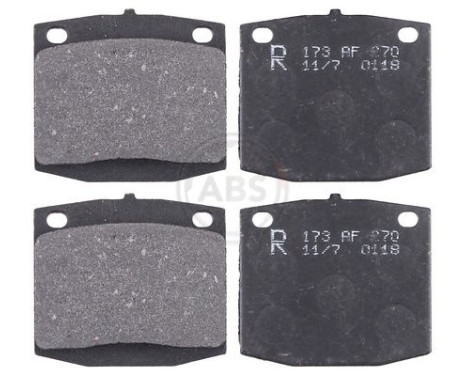 Brake Pad Set, disc brake 36152 ABS, Image 2