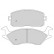 Brake Pad Set, disc brake 36154 ABS, Thumbnail 2