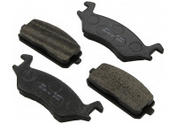 Brake Pad Set, disc brake 36154 ABS