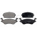 Brake Pad Set, disc brake 36154 ABS, Thumbnail 4