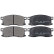 Brake Pad Set, disc brake 36155 ABS, Thumbnail 4
