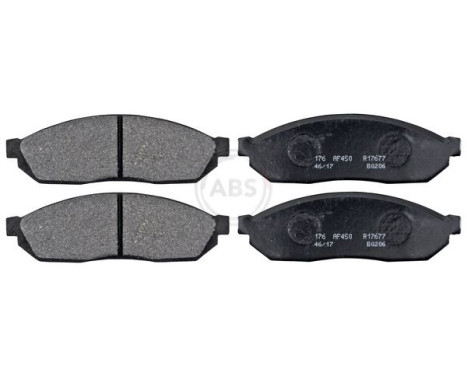 Brake Pad Set, disc brake 36156 ABS, Image 4