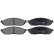 Brake Pad Set, disc brake 36156 ABS, Thumbnail 4