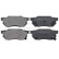 Brake Pad Set, disc brake 36167 ABS, Thumbnail 4