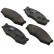 Brake Pad Set, disc brake 36168 ABS