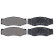 Brake Pad Set, disc brake 36168 ABS, Thumbnail 4