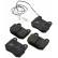 Brake Pad Set, disc brake 36171 ABS