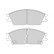 Brake Pad Set, disc brake 36172 ABS, Thumbnail 3