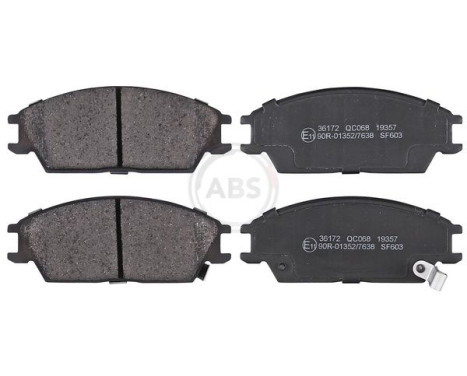 Brake Pad Set, disc brake 36172 ABS, Image 4