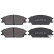 Brake Pad Set, disc brake 36172 ABS, Thumbnail 4