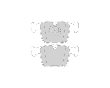 Brake Pad Set, disc brake 36174 ABS, Image 3