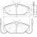 Brake Pad Set, disc brake 36174 ABS, Thumbnail 2