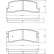 Brake Pad Set, disc brake 36176 ABS, Thumbnail 3