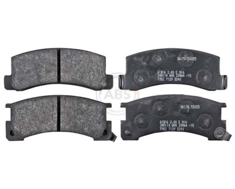 Brake Pad Set, disc brake 36176 ABS, Image 4