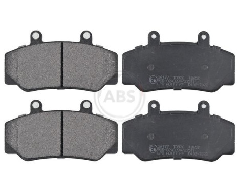 Brake Pad Set, disc brake 36177 ABS, Image 4