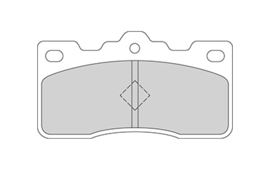 Brake Pad Set, disc brake 36184 ABS, Image 2
