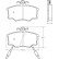 Brake Pad Set, disc brake 36185 ABS, Thumbnail 3