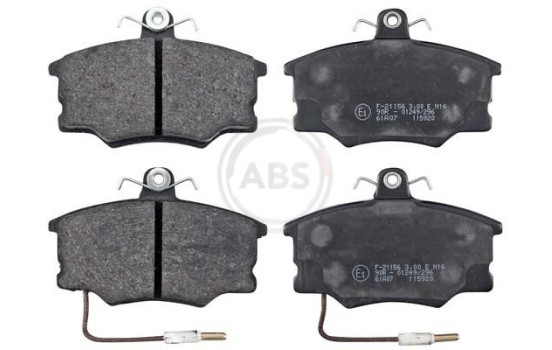 Brake Pad Set, disc brake 36185 ABS, Image 4