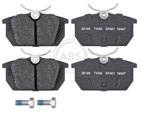 Brake Pad Set, disc brake 36188 ABS, Image 4