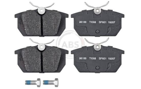 Brake Pad Set, disc brake 36188 ABS, Image 4