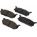 Brake Pad Set, disc brake 36189 ABS