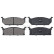 Brake Pad Set, disc brake 36189 ABS, Thumbnail 4