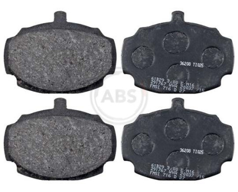 Brake Pad Set, disc brake 36208 ABS, Image 4