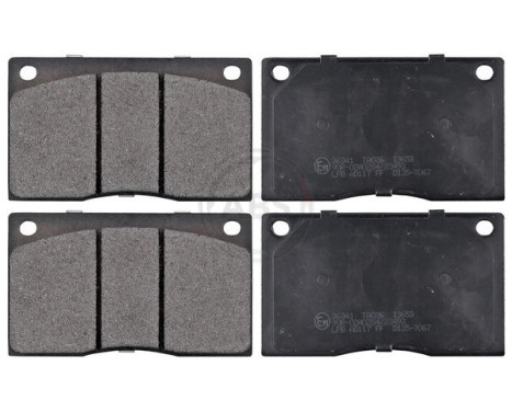 Brake Pad Set, disc brake 36341 ABS, Image 4