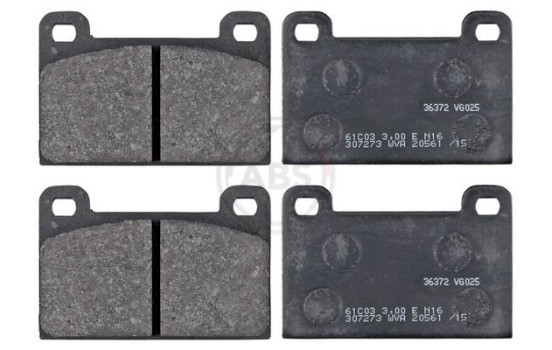Brake Pad Set, disc brake 36372 ABS, Image 4