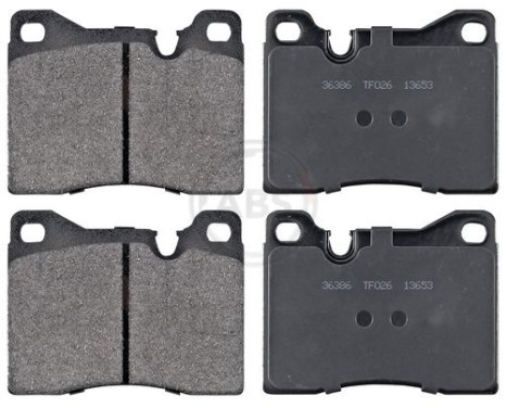 Brake Pad Set, disc brake 36386 ABS, Image 4