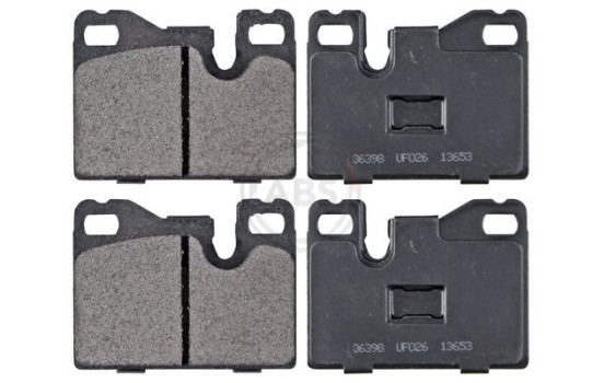 Brake Pad Set, disc brake 36398 ABS, Image 4