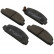 Brake Pad Set, disc brake 36414 ABS