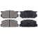 Brake Pad Set, disc brake 36434 ABS, Thumbnail 2