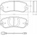 Brake Pad Set, disc brake 36448 ABS, Thumbnail 3