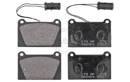 Brake Pad Set, disc brake 36449 ABS, Image 4